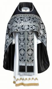 Black priest vestments