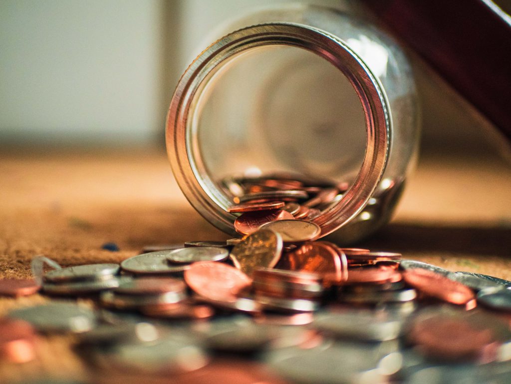 Tithing jar belonging to an Orthodox Christian